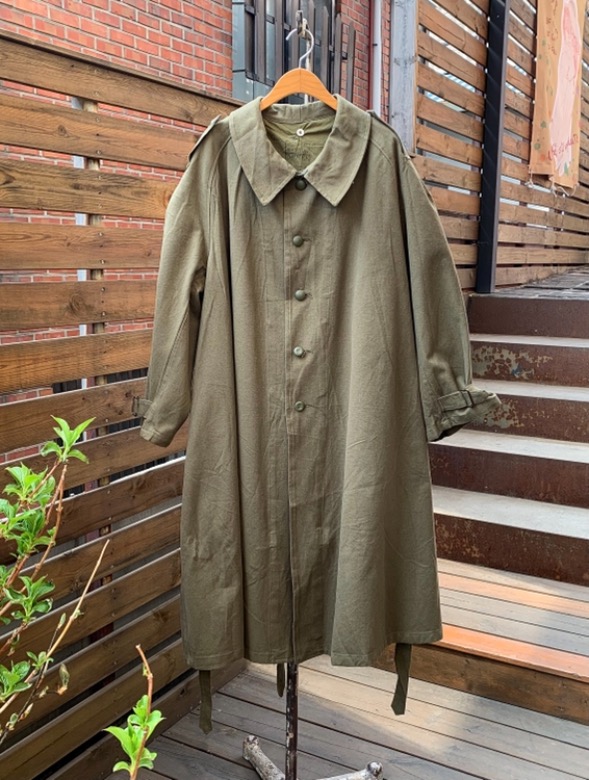 50’S FRENCH ARMY MOTORCYCLE COAT