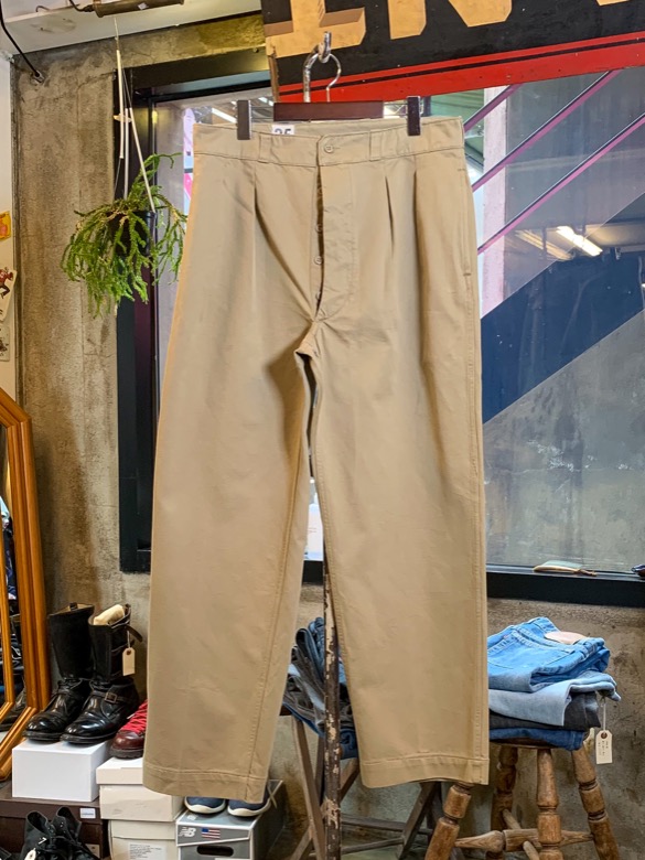 FRENCH ARMY M52 CHINO PANTS(34)