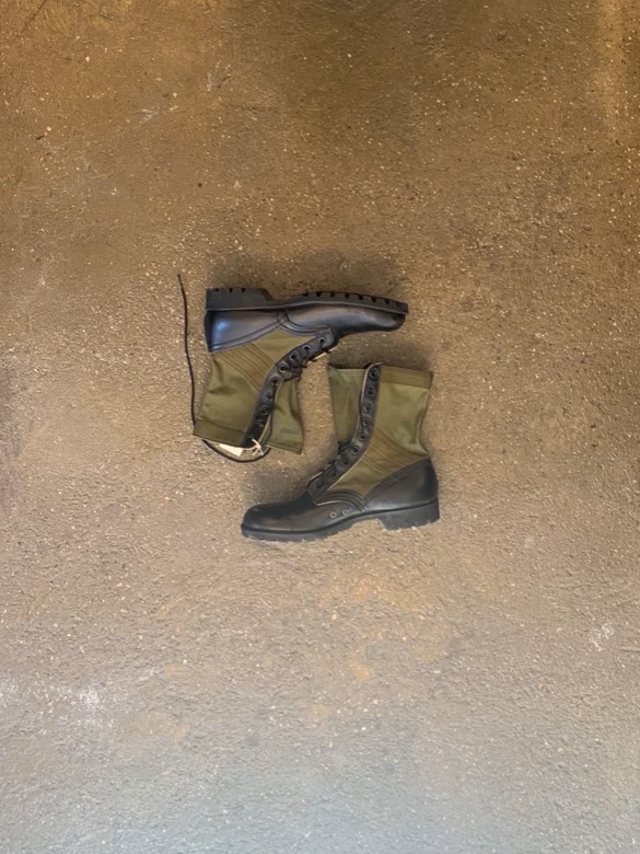 NOS 60’S US ARMY SPIKE PROTECTIVE BOOTS(10N)