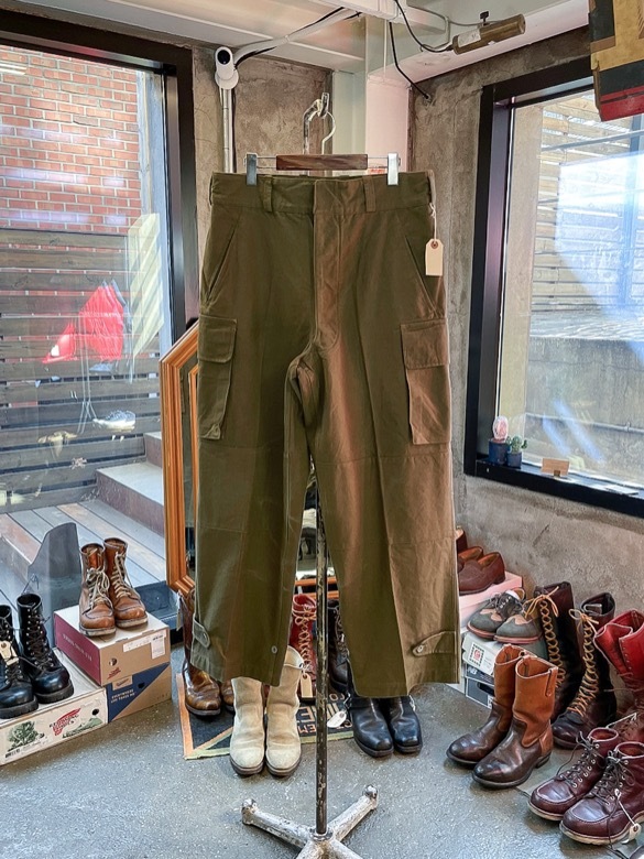 50&#039;S FRENCH ARMY M-47 EARLY TYPE PANTS(34)