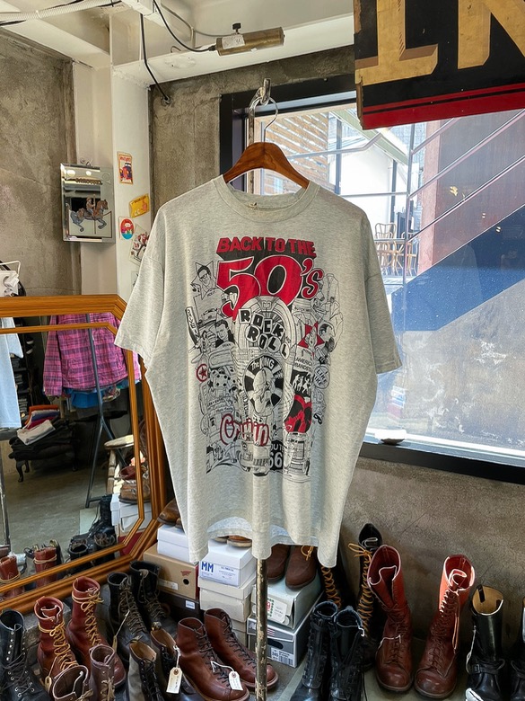 90&#039;S &quot;BACK TO THE 50&#039;S&quot; PRINT T SHIRTS(2XL)