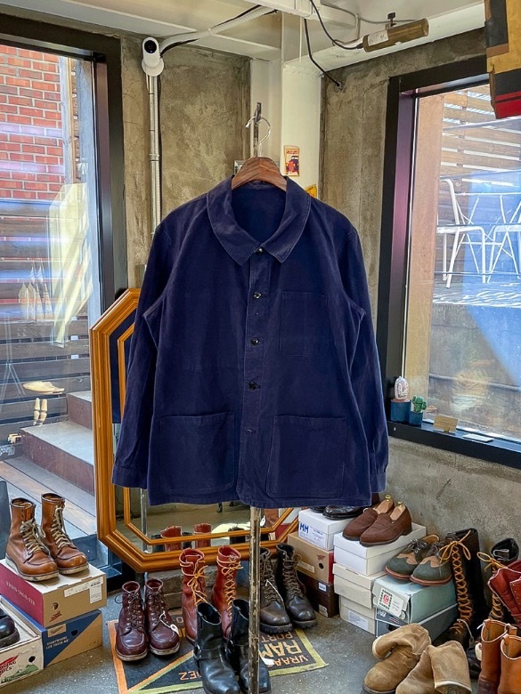 60&#039;S FRENCH COTTON WORK JACKET