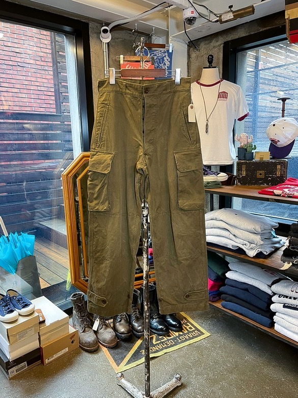 50&#039;S FRENCH ARMY M-47 TROUSER(29-30)