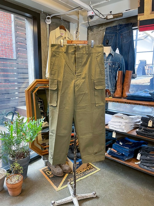 (DEAD STOCK)50&#039;S FRENCH ARMY M-47 PANTS(35)