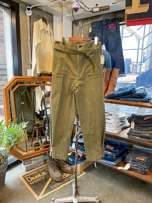 (NOS)40&#039;S FRENCH ARMY M-38 MOTORCYCLE PANTS(32추천)