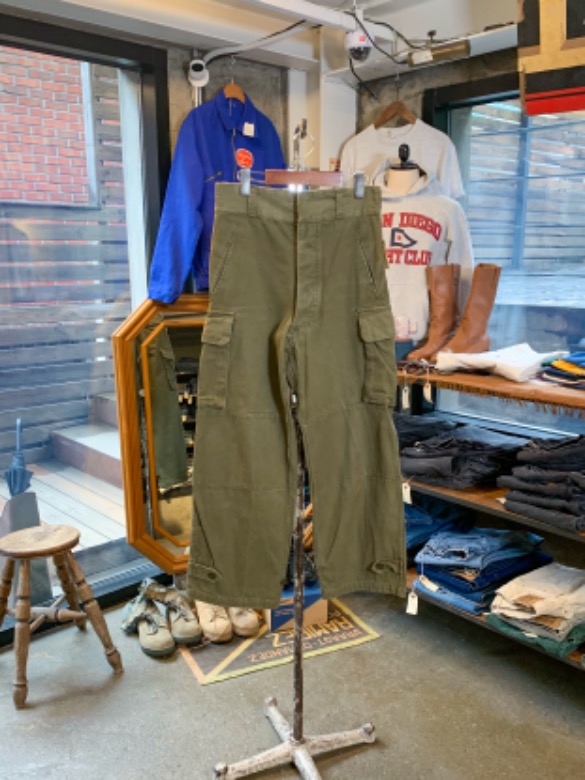60&#039;S FRENCH ARMY M-47 TROUSER PANTS(30-31)