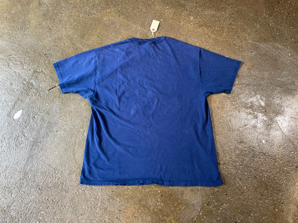 반팔 티셔츠 네이비블루 색상 이미지-S1L10