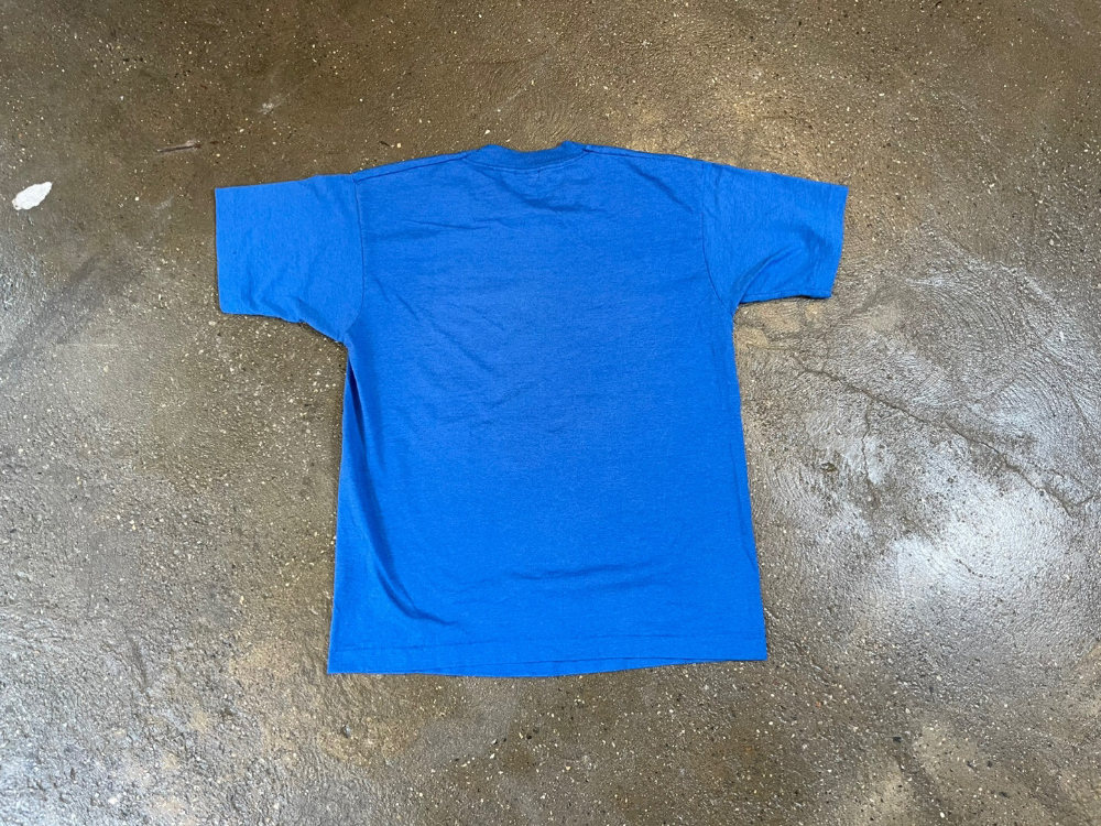반팔 티셔츠 블루 색상 이미지-S1L8