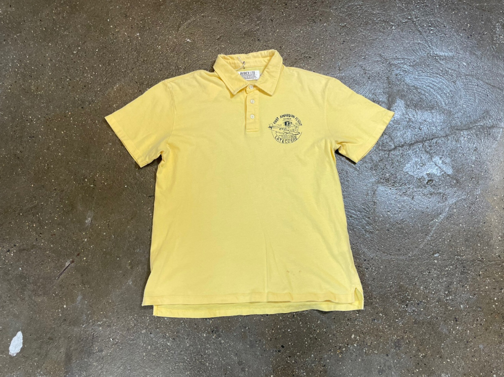 반팔 티셔츠 옐로우 색상 이미지-S1L10